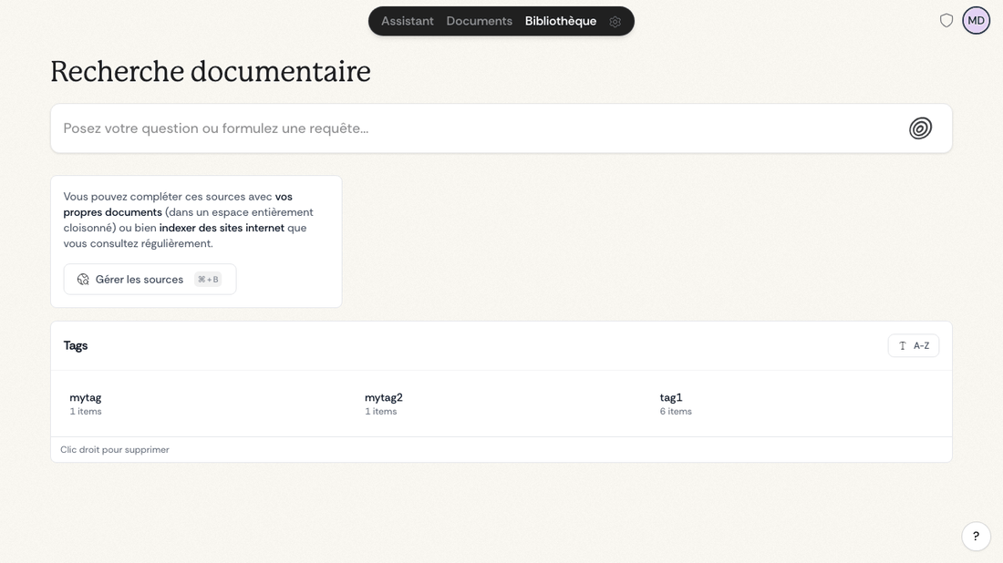 Recherche documentaire Recherche documentaire